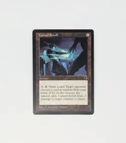 MTG Cursed Scroll — Tempest — Near Mint (NM) — Magic: The Gathering - Image 1