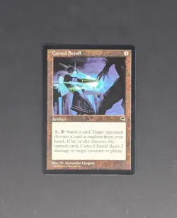 MTG Cursed Scroll — Tempest — Near Mint (NM) — Magic: The Gathering - Image 2
