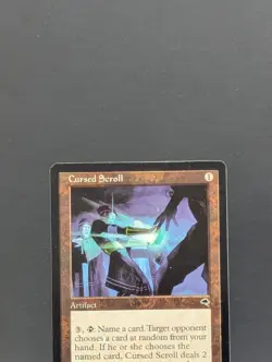 MTG Cursed Scroll — Tempest — Near Mint (NM) — Magic: The Gathering - Image 4