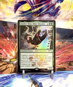Magic MTG - Spider-Man, Miles Morales | Marvel's Spider-Man | Promo #8 Foil - NM - Image 1
