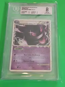 2010 Pokemon Gengar Prime Triumphant Holo Ultra Rare #94 BGS 8 MINT - Image 1