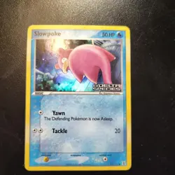Slowpoke Pokemon TCG EX Delta Species Reverse Holo Stamped Card #83/113 - Image 1