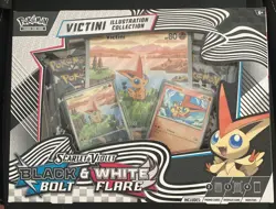 Pokemon Tcg Black Bolt & White Flare Victini Illustration Collection Box SEALED - Image 1