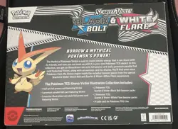 Pokemon Tcg Black Bolt & White Flare Victini Illustration Collection Box SEALED - Image 2