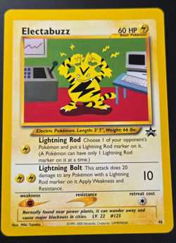 Pokemon Electabuzz WOTC Black Star Promos 46 - NM - Image 1