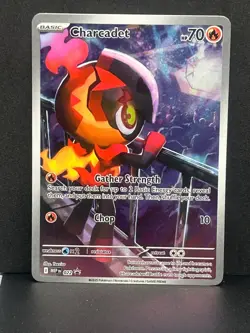 Charcadet 022 ME: Mega Evolution Promo Pokemon Holo Near Mint - Image 1