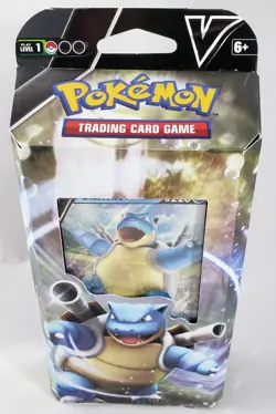 V battle deck Blastoise THEME DECK TCG POKEMON CARD DECK 820650808395 - Image 2