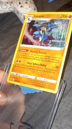 Pokemon TCG Lucario SWSH186 Promo Holo (English) - Image 1