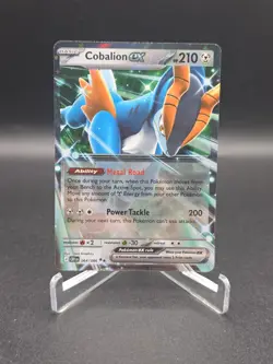 Cobalion ex 64/86 Double Rare Pokemon Chaos Rising ME04 NM - Image 1