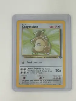 Kangaskhan 5/64 Jungle Holo Rare Vintage Pokemon Card TCG NM - Image 1
