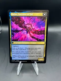 MAGIC THE GATHERING MTG FINAL FANTASY EMER-SELCH UNSUNDERED HADES SORCERER ELD - Image 2