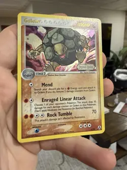Golem 6/92 - Legend Maker Reverse Holo Pokemon TCG *Swirl* VLP - Image 3