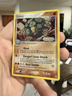Golem 6/92 - Legend Maker Reverse Holo Pokemon TCG *Swirl* VLP - Image 4