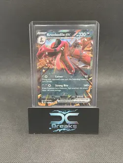 Krookodile ex 55/86 Double Rare Pokemon Chaos Rising - Image 1