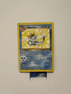 Vaporeon Non-Holo - Jungle - #28/64 - Rare Vintage Pokemon Card 1999 WOTC - Image 1
