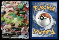 Snorlax VMAX 142 DAMAGED Sword & Shield 202 Holo Pokemon - Image 1