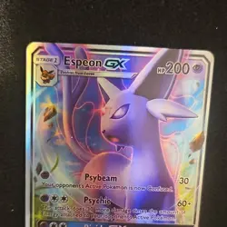 Pokemon Espeon GX SM35 SM Black Star Promos Holo Promo 200 HP Stage 1 English - Image 3