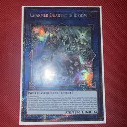 Charmer Quartet In Bloom Starlight Rare 1st Edition Yu-Gi-Oh BLZD-EN050 - Image 1