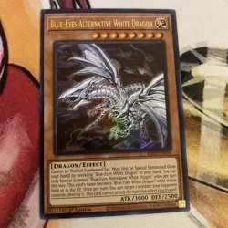 Yugioh Blue-Eyes Alternative White Dragon Ultra Rare RA02 - Image 1