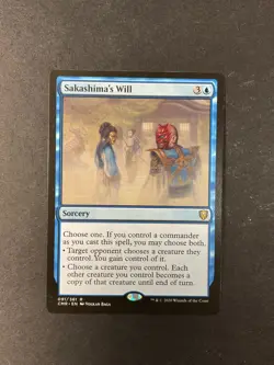 Sakashima's Will - Commander Legends - Magic - MTG - Image 1