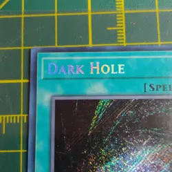 Konami Yu-Gi-Oh! Dark Hole Secret Rare Holo Spell BLMR-EN086 1st - Image 3