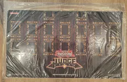 Yu-Gi-Oh! "RED HIEROGLYPHS" 2026 Judge Travel Assist Playmat NEW Factory Sealed - Image 1