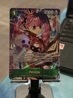 Perona (Alt Art) OP12-034 SR Legacy of the Master - ONE PIECE Card Game English - Image 2