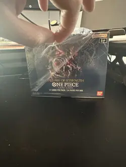 One Piece Pillars Of Strength OP03 Booster Box English w/ Tear (See Pictures) - Image 2
