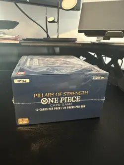 One Piece Pillars Of Strength OP03 Booster Box English w/ Tear (See Pictures) - Image 4