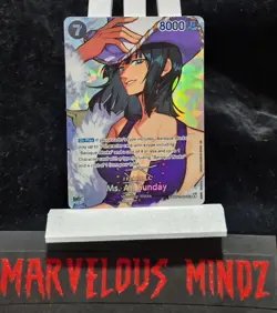 Bandai One Piece Ms. All Sunday OP14-084 SP Special Rare Alt Art Foil EN - Image 2
