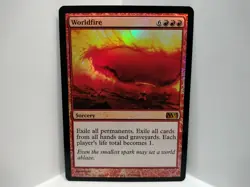 Magic: The Gathering Worldfire Core Set 2013 Foil Mythic NM 158/240 MTG - Image 1