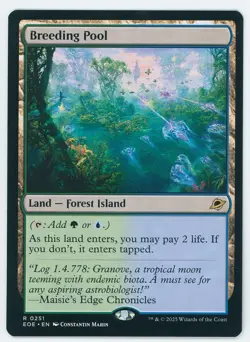 Breeding Pool Foil 251 EOE NM/MT [Edge of Eternities:MTG] - Image 1