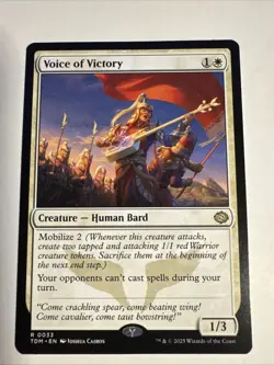 Voice of Victory Tarkir: Dragonstorm Regular - Image 1