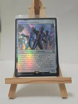 Cybermen Squadron Universes Beyond: Doctor Who Foil - Image 1