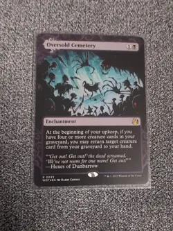 Oversold Cemetery -Wilds of Eldraine: Enchanting Tales Foil - Image 1