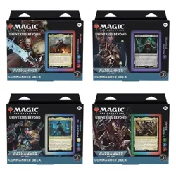 Magic: The Gathering MtG Warhammer 40,000 Commander Deck - Sealed Set of 4 195166173474 - Image 3