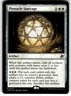 Edge of Eternities Magic: The Gathering Pinnacle Starcage MTG - Image 1