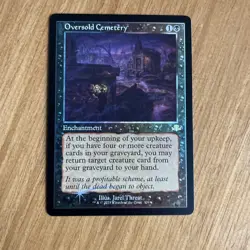 Oversold Cemetery - Rare Retro Frame FOIL NM - Dominaria Remastered - Image 1
