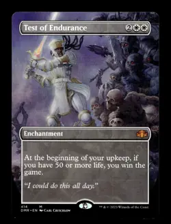 Test of Endurance (Borderless) 414 M Dominaria Remastered - Image 1