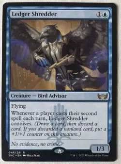 1x Ledger Shredder NM - Streets of New Capenna MTG Magic the Gathering Commander - Image 1