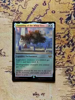 Flowering of the White Tree Foil Rare Lord of the Rings (LTR) MTG - Image 1