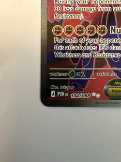 Mega Zygarde EX 104/088 XY Full Art Holo Ultra Rare Pokemon TCG English - Image 2