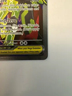 Mega Zygarde EX 104/088 XY Full Art Holo Ultra Rare Pokemon TCG English - Image 3