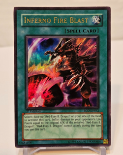Inferno Fire Blast SOD-EN042 Ultra Rare 1st Edition Yugioh 2115 - Image 1