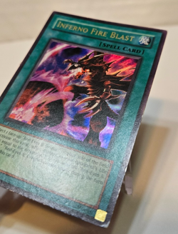 Inferno Fire Blast SOD-EN042 Ultra Rare 1st Edition Yugioh 2115 - Image 2