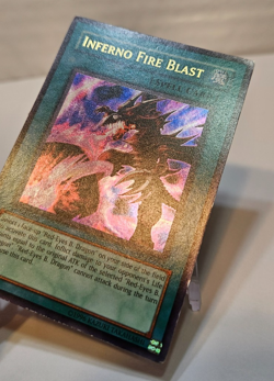 Inferno Fire Blast SOD-EN042 Ultra Rare 1st Edition Yugioh 2115 - Image 3