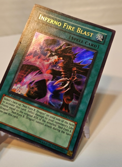 Inferno Fire Blast SOD-EN042 Ultra Rare 1st Edition Yugioh 2115 - Image 4