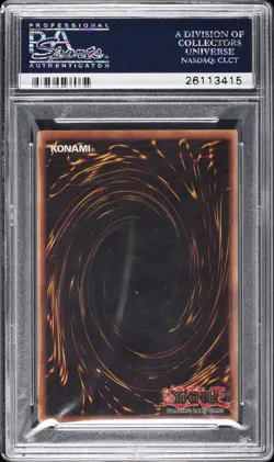 2002 YU-GI-OH! MRD-METAL RAIDERS 1ST ED #125 GARNECIA ELEFANTIS PSA 10 - Image 2