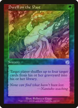 Dwell on the Past FOIL Torment NM Green Uncommon MAGIC GATHERING CARD ABUGames - Image 1