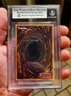 Yu-Gi-Oh Blue-Eyes White Dragon Ghost Rare GFP2 BGS NM-MT 8 - Image 4